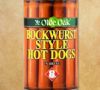 Bockwurst Style Hot Dogs x 8 -  